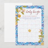 Mediterranean Lemon Amalfi Coast Baby Shower Kaart (Voorkant / Achterkant)