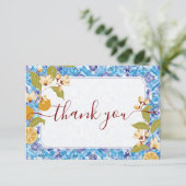 Mediterranean Lemon Amalfi Coast Baby Shower Kaart (Staand voorkant)