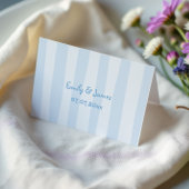 Mediterranean Lemon Blue Bows plaatskaart Kaart