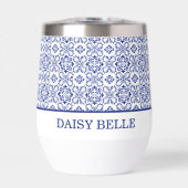 Mediterranean Lemon Blue Mosaic Tile Wedding (Voorkant)