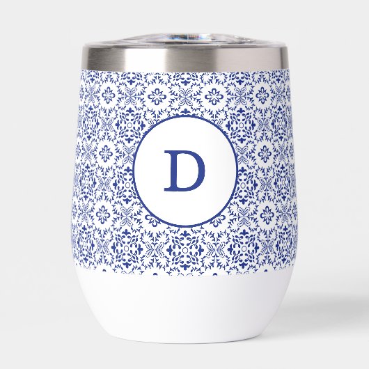 Mediterranean Lemon Blue Mosaic Tile Wedding (Voorkant)