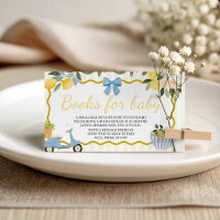 Mediterranean Lemon Boeken voor Baby Kaart