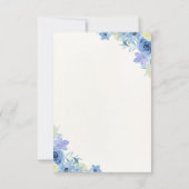 Mediterranean Lemon Bridal Party Bedankkaart (Achterkant)