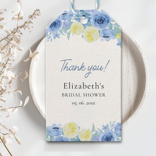 Mediterranean Lemon Bridal Shower Cadeaulabel