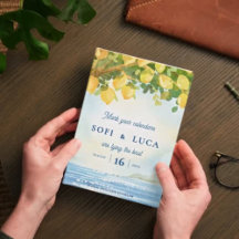 Mediterranean Lemon Grove Coastal Wedding