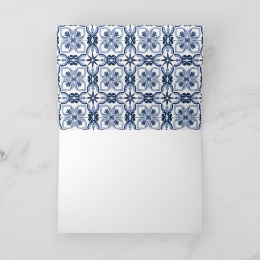 Mediterranean Lemon Main Squeeze Bruiloftsfeest Bedankkaart (Binnen)