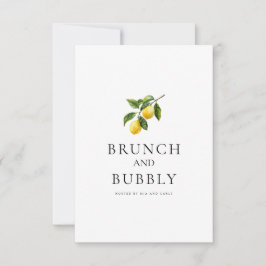 Mediterranean Lemon Tegel Vrijgezellenfeest Kaart