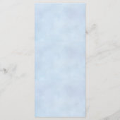 Mediterranean Lemon Wedding Programmakaart (Achterkant)