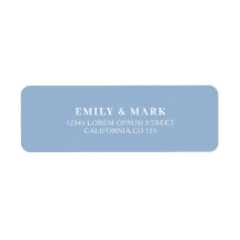 Mediterranean Lemon Wedding Retouradres