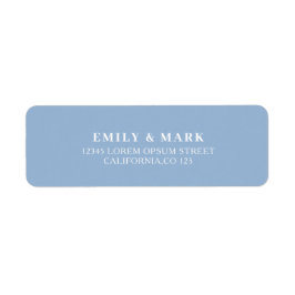 Mediterranean Lemon Wedding Retouradres Etiket