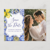  Mediterranean Love: A Wedding Celebration Briefkaart (Voorkant)
