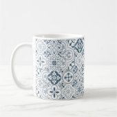 Mediterranean Moroccan Tile pattern Koffiemok (Links)