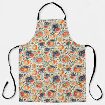 Mediterranean Orchard All-Over Print Schort