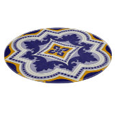 Mediterranean Pattern Kitchen Snijplank (Hoek)