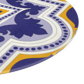 Mediterranean Pattern Kitchen Snijplank (Hoek)