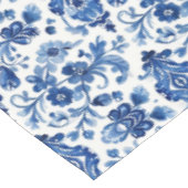 Mediterranean Portuguese Blue Tile Tafelkleed (Gekanteld)