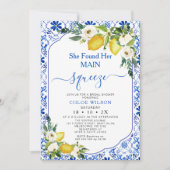 Mediterranean Positano Main Squeeze Vrijgezellenfe Kaart (Voorkant)