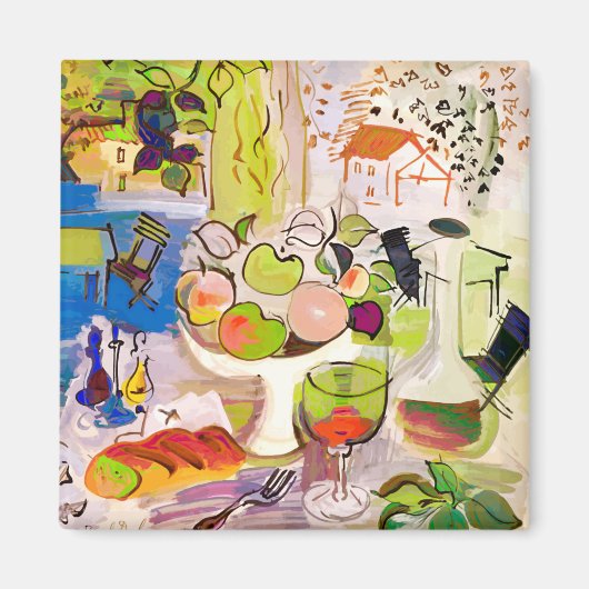 Mediterranean still Life Magnet (Voorkant)