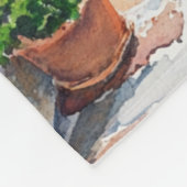 Mediterranean Summer Fleece Deken (Hoek)