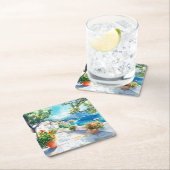 Mediterranean Summer Kartonnen Onderzetters (Insitu)