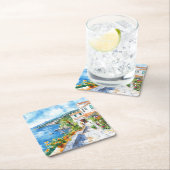 Mediterranean Summer Kartonnen Onderzetters (Insitu)