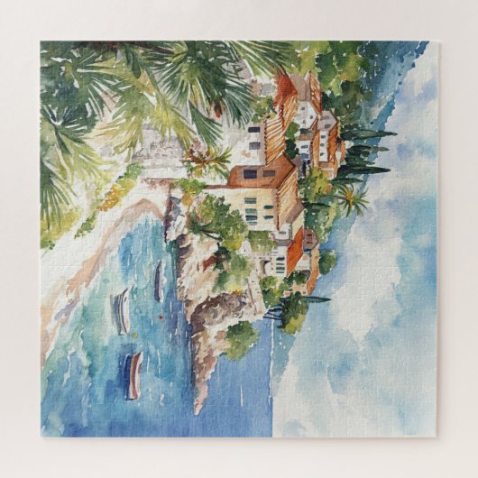 Mediterranean Summer Legpuzzel (Horizontaal)