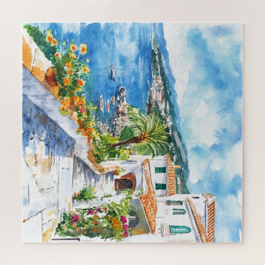 Mediterranean Summer Legpuzzel (Horizontaal)