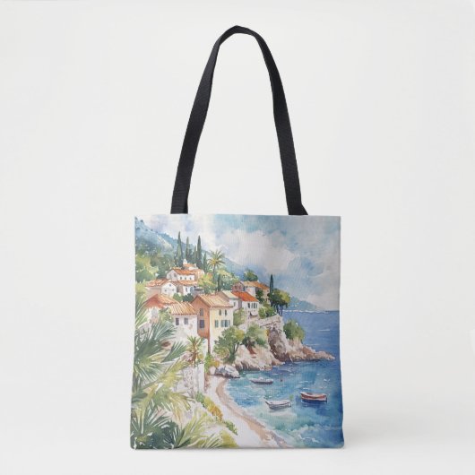 Mediterranean Summer Tote Bag (Voorkant)