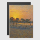 Mediterranean Sunrise Dunne Magnetische Kaart Uitnodiging (Voorkant / Achterkant)