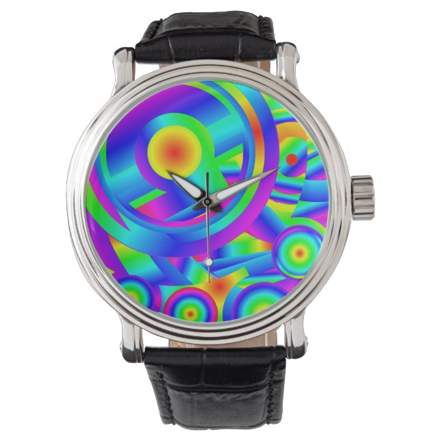 Mediterranean Sunrise Horloge (Voorkant)