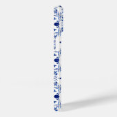 Mediterranean Tile Blue & White Case-Mate iPhone Case (Achterkant / Rechts)