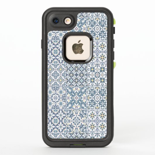 Mediterranean Tiles, Moroccan, Majolica, Azulejo (Achterkant)