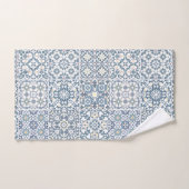 Mediterranean Tiles, Moroccan, Majolica, Azulejo Bad Handdoek (Handdoek)