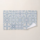 Mediterranean Tiles, Moroccan, Majolica, Azulejo Bad Handdoek (Handdoek)