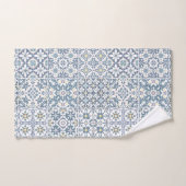 Mediterranean Tiles, Moroccan, Majolica, Azulejo Bad Handdoek (Handdoek)