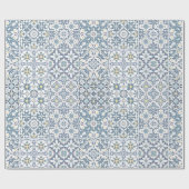 Mediterranean Tiles, Moroccan, Majolica, Azulejo Cadeaupapier (Vlak)