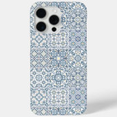 Mediterranean Tiles, Moroccan, Majolica, Azulejo Case-Mate iPhone Case (Achterkant)