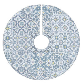 Mediterranean Tiles, Moroccan, Majolica, Azulejo Kerstboom Rok