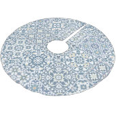 Mediterranean Tiles, Moroccan, Majolica, Azulejo Kerstboom Rok (Gekanteld)