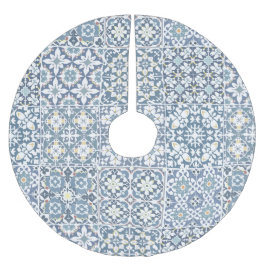 Mediterranean Tiles, Moroccan, Majolica, Azulejo Kerstboom Rok