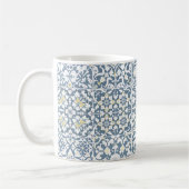 Mediterranean Tiles, Moroccan, Majolica, Azulejo Koffiemok (Links)