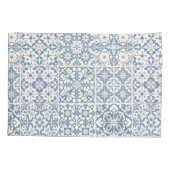 Mediterranean Tiles, Moroccan, Majolica, Azulejo Kussensloop (Achterkant)