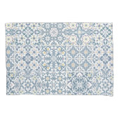 Mediterranean Tiles, Moroccan, Majolica, Azulejo Kussensloop (Voorkant)