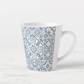 Mediterranean Tiles, Moroccan, Majolica, Azulejo Latte Mok (Rechts)