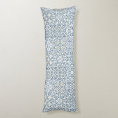 Mediterranean Tiles, Moroccan, Majolica, Azulejo Lichaamskussen (Achterkant (Verticaal))