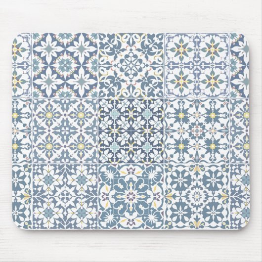 Mediterranean Tiles, Moroccan, Majolica, Azulejo Muismat (Voorkant)