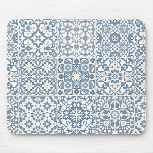 Mediterranean Tiles, Moroccan, Majolica, Azulejo Muismat (Voorkant)