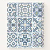 Mediterranean Tiles, Moroccan, Majolica, Azulejo Notitieboek (Achterkant)