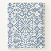 Mediterranean Tiles, Moroccan, Majolica, Azulejo Notitieboek (Achterkant)