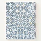 Mediterranean Tiles, Moroccan, Majolica, Azulejo Notitieboek (Achterkant)